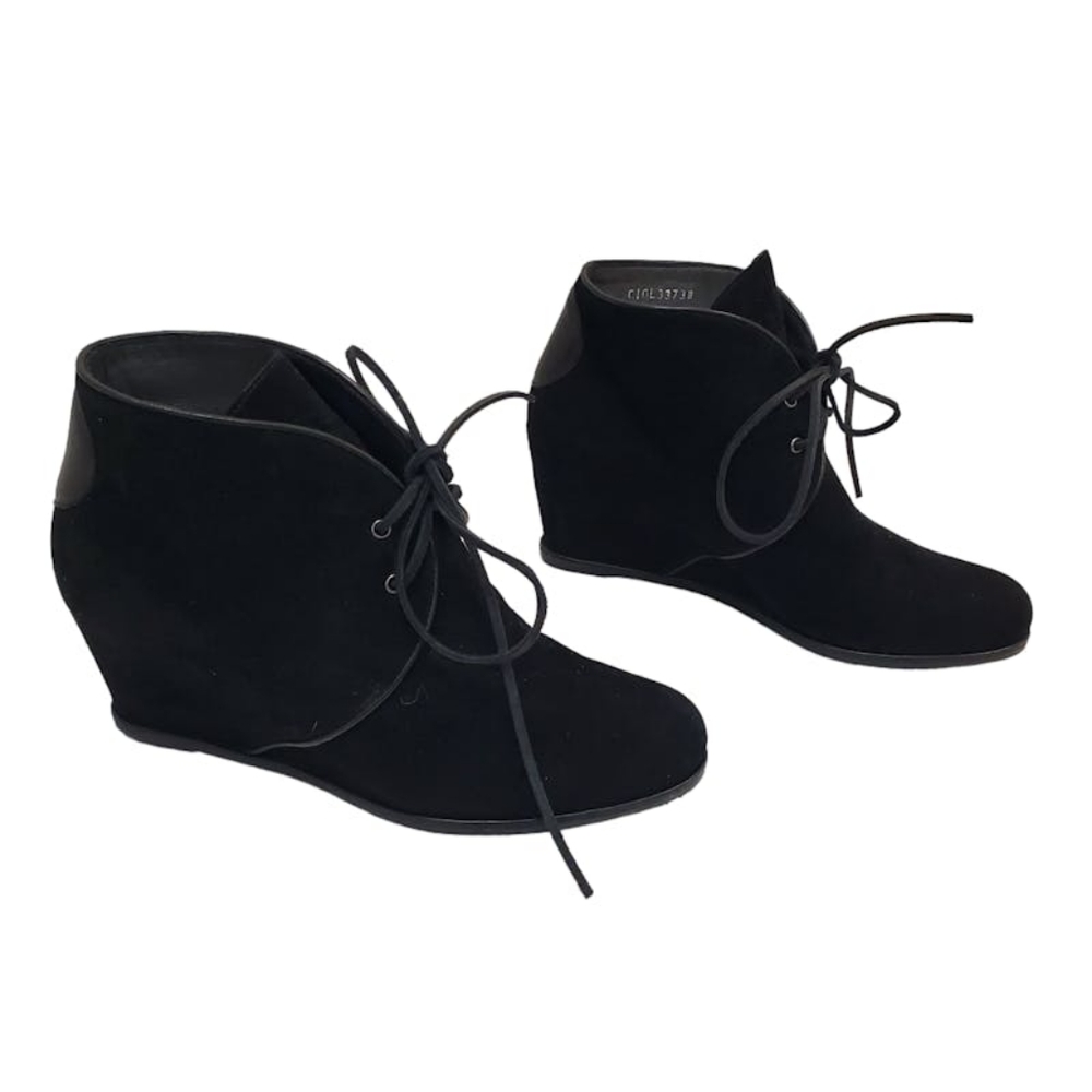 Stuart Weitzman suede Wedge Boots Size: 8.5